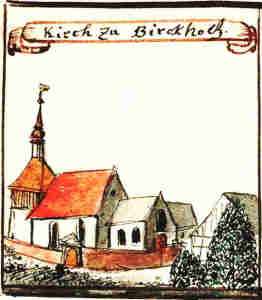 Kirch zu Birckholtz - Kościół, widok ogólny